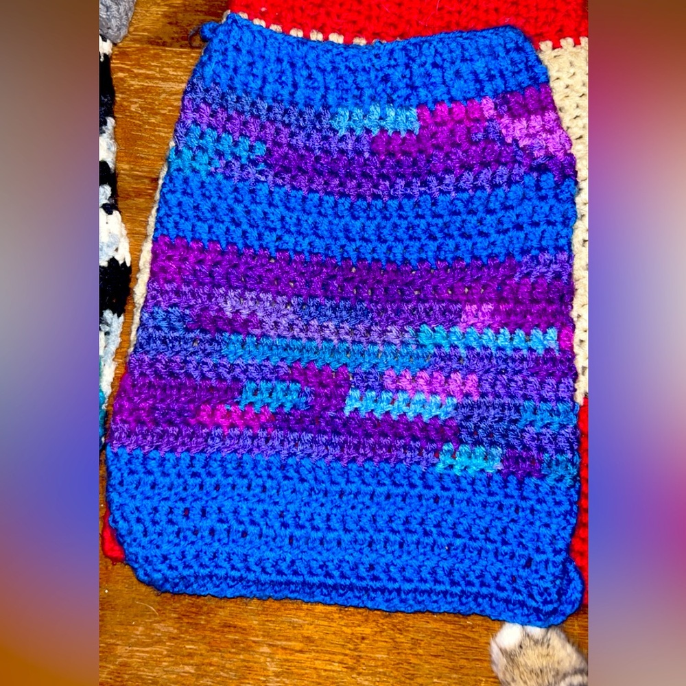 Crocheted Dog Sweater
